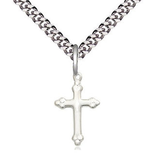 Sterling Silver Cross Medal Religious and Catholic Jewelry