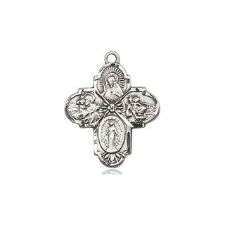 Pewter 4-Way Medal