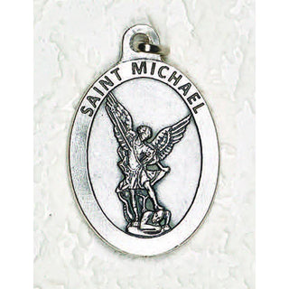 Bulk Saint Michael Double Sided Medals - 1-1/2 Inch