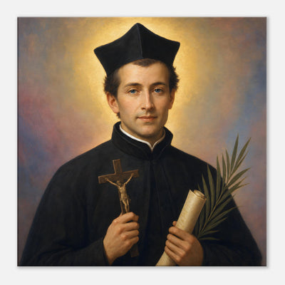 St. Gabriel Lalemant - Devotional Canvas