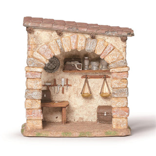 7-Inch Silversmith Shop For 5-Inch Scale Nativity Figures