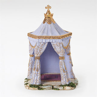 11-Inch Purple King's Tent For 5-Inch Scale Nativity Figures