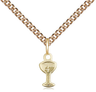 14kt Gold Chalice Medal