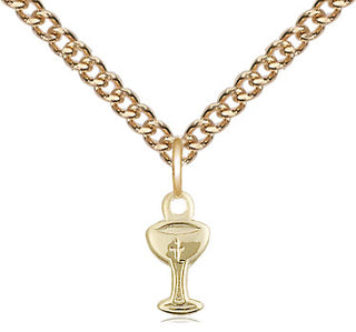14kt Gold Chalice Medal