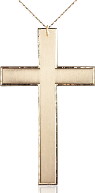 14kt Gold Filled Cross Medal Catholic Jewelry