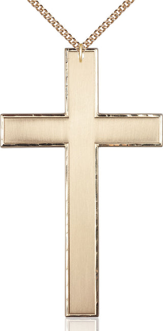 14kt Gold Filled Cross Medal Catholic Jewelry