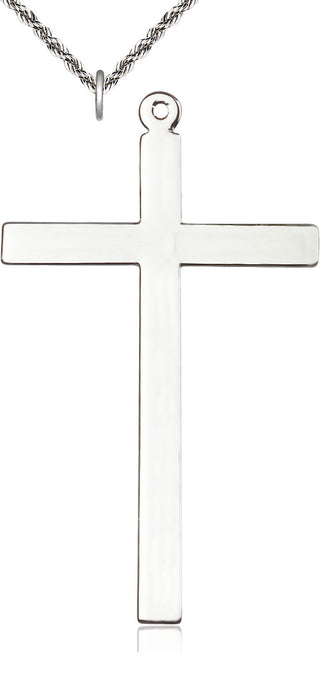 Sterling Silver Cross Medal Catholic Jewelry