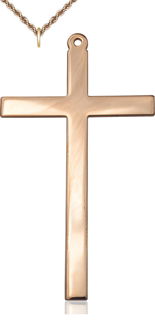 14kt Gold Cross Medal