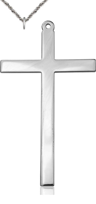 Sterling Silver Cross Medal Catholic Jewelry