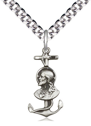 Sterling Silver Saint Christopher Medal Catholic Jewelry