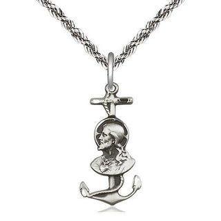 Sterling Silver Saint Christopher Medal Catholic Jewelry