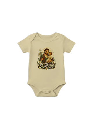 St. Joseph and Baby Jesus Baby Onesie - view 8