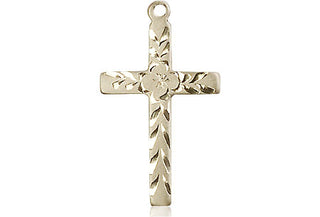 14kt Gold Cross Medal