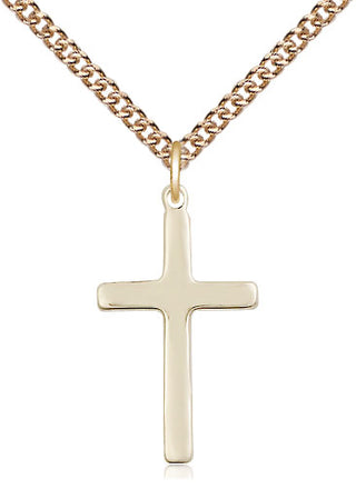 14kt Gold Cross Medal