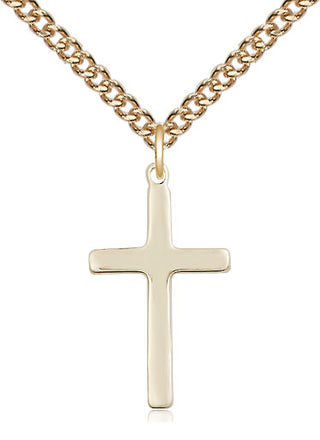14kt Gold Cross Medal