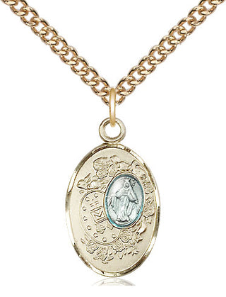 14kt Gold Filled Miraculous Medal Religious Jewelry