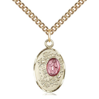 14kt Gold Miraculous Medal