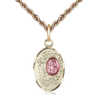 14kt Gold Miraculous Medal