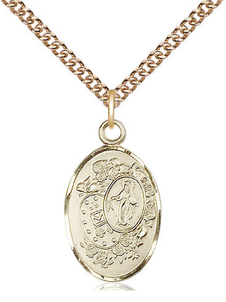 14kt Gold Filled Miraculous Medal Religious Jewelry