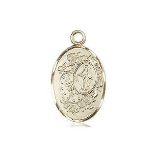 14kt Gold Miraculous Medal