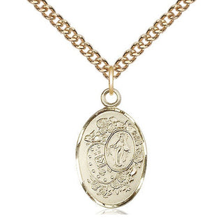 14kt Gold Miraculous Medal