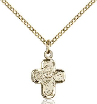 Gold-Filled 4-Way Pendant