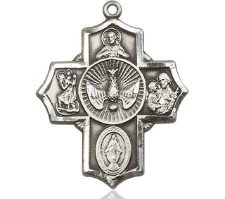 Pewter 5-Way Medal