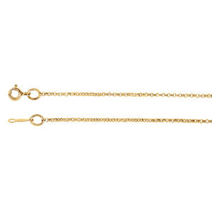 30-inch Rolo Chain with Spring Ring - 14K Yellow Gold