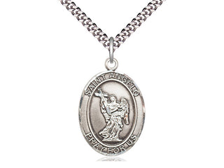 Sterling Silver Saint Angelo the Apostle Pendant