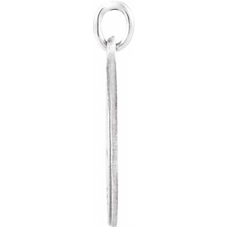 Sterling Silver 22 mm St. Luke Medal  