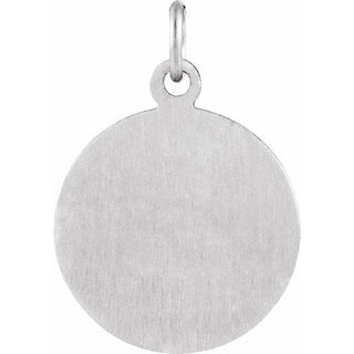 Sterling Silver 15 mm St. Luke Medal  
