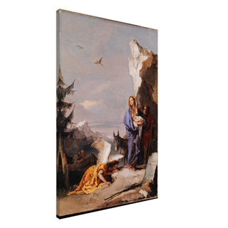 Flight into Egypt Canvas Print