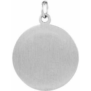 Sterling Silver 18 mm St. Patrick Medal  