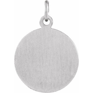 Sterling Silver 15 mm St. Gerard Medal  