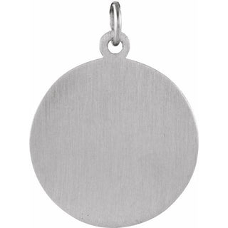 Sterling Silver 18 mm St. Gerard Medal  