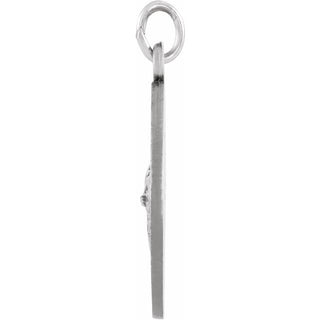 Sterling Silver 18 mm St. Gerard Medal  