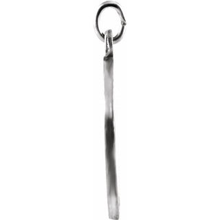 Sterling Silver 12 mm Round Holy Communion Medal