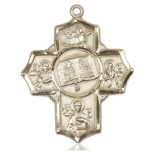 14kt Gold Filled Apostle 5-Way Medal