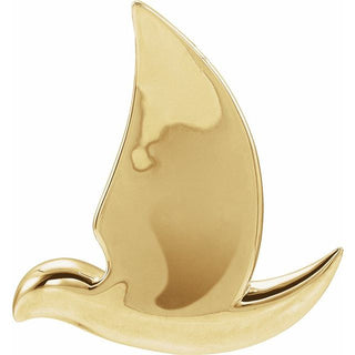 14K Yellow Holy Spirit Dove Pendant  