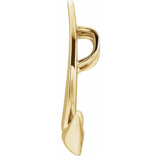 14K Yellow Holy Spirit Dove Pendant  