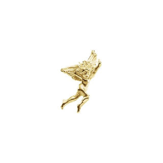 14K Yellow Dancing Angel Lapel Pin