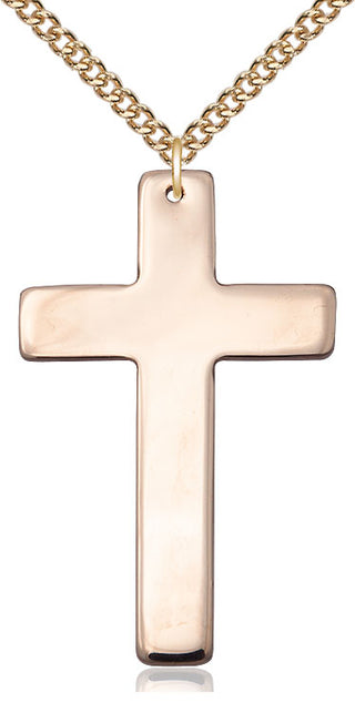 14kt Gold Cross Medal
