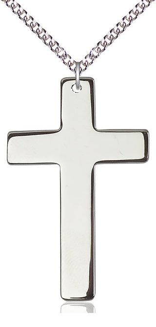 Sterling Silver Cross Medal Catholic Jewelry