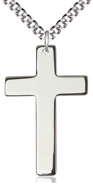 Sterling Silver Cross Medal Catholic Jewelry