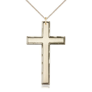 14kt Gold Cross Medal