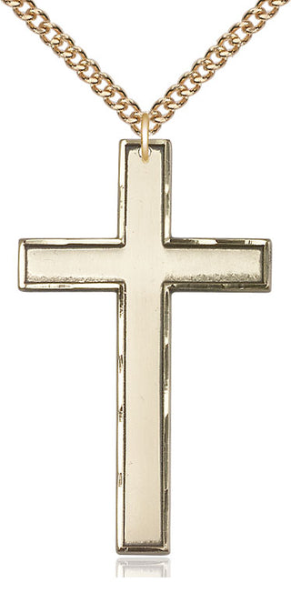 14kt Gold Cross Medal