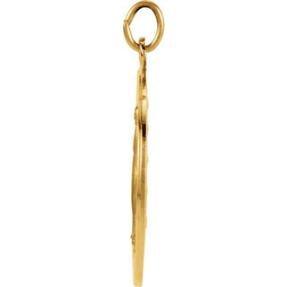 14K Yellow 22 mm Miraculous Medal