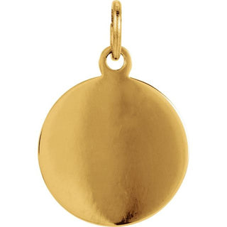 14K Yellow 12 mm St. Jude Thaddeus Medal