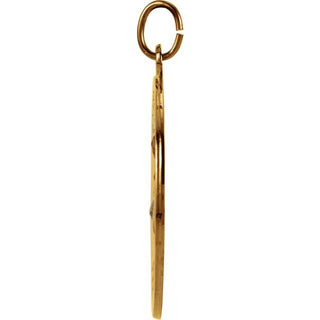 14K Yellow 25 mm St. Anthony Medal