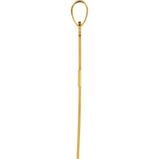 14K Yellow Cross Pendant